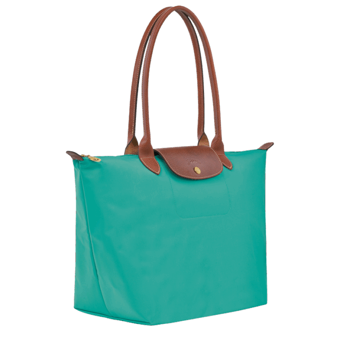Longchamp Le Pliage Original L Tote Bag – Turquoise vip time amman jordan